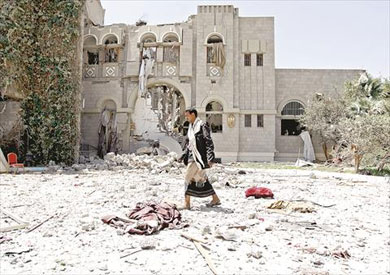 اليمنيون يأملون فى دخول الهدنة حيز التنفيذ لوصول المساعدات العاجلة للمتضررين